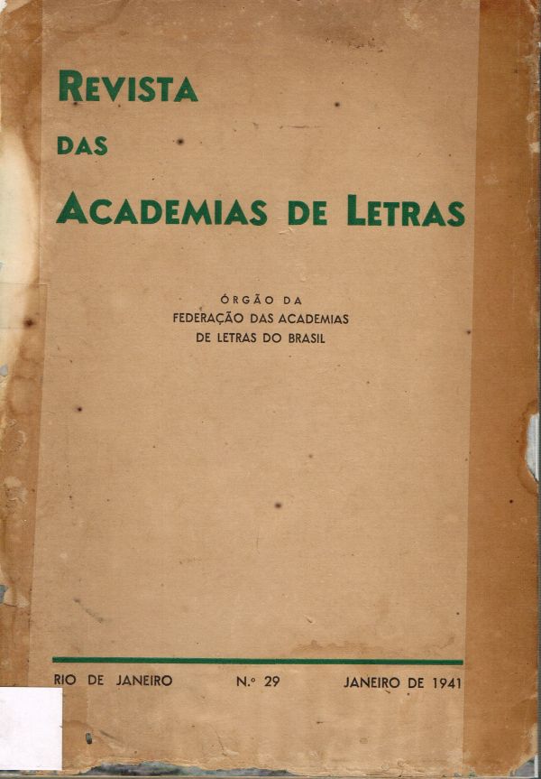 Revista das Academias de Letras - 800 ASS